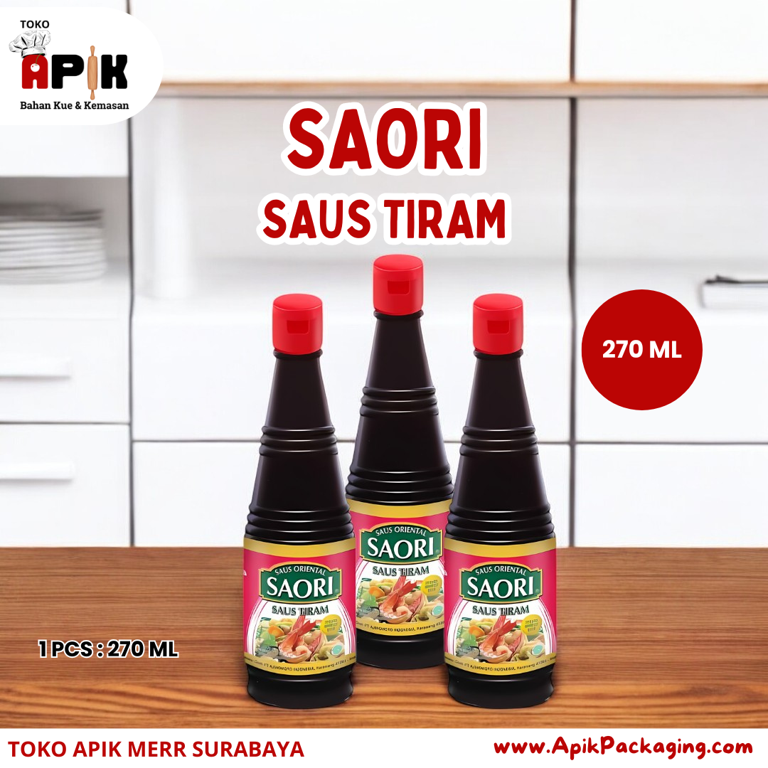 SAORI Saus Teriyaki 135 ML / Saus Tiram 270 ML / Saus Tiram 133 ML
