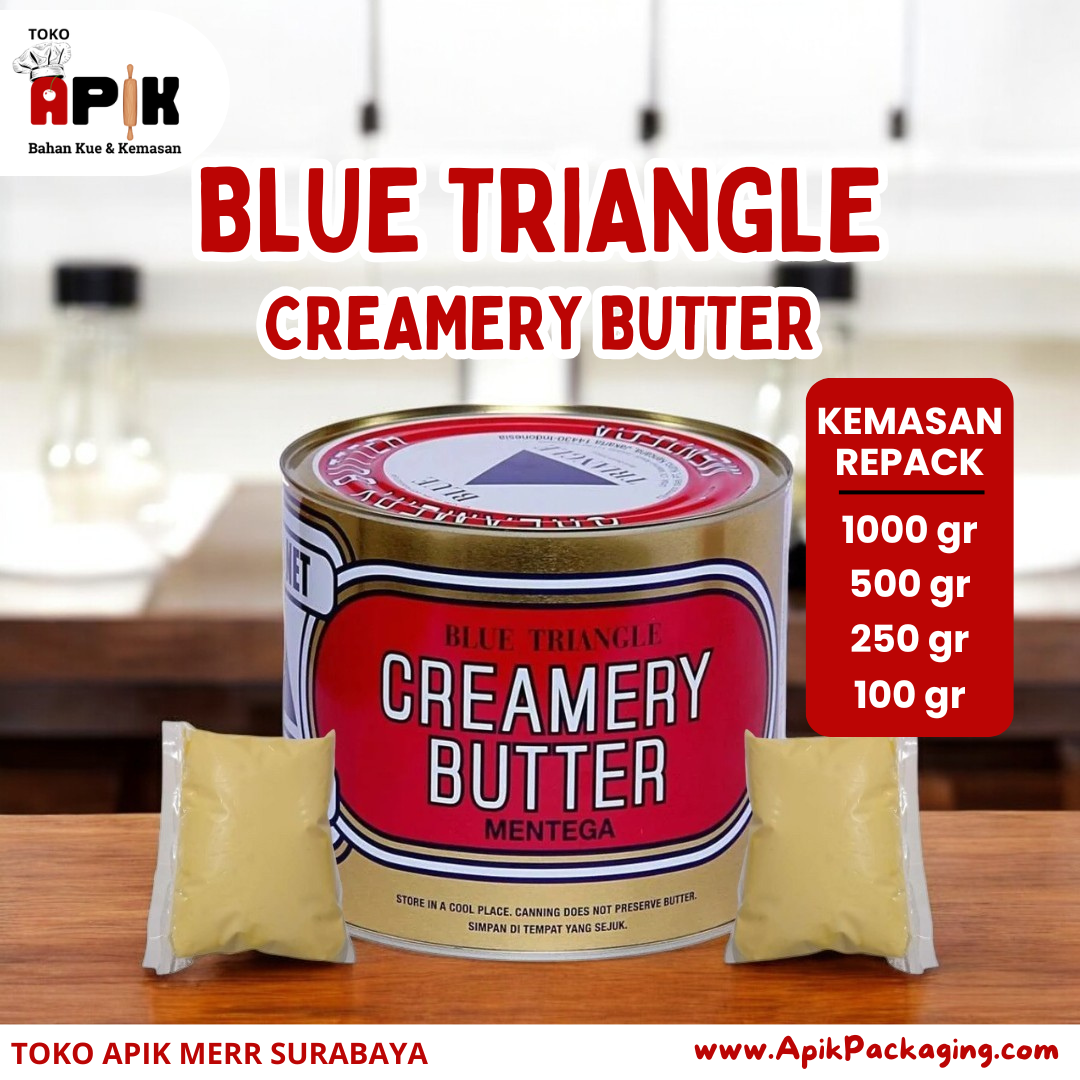 Blue Triangle Butter Creamery 1000 gram / 500 gram / 250 gram / 100 gram