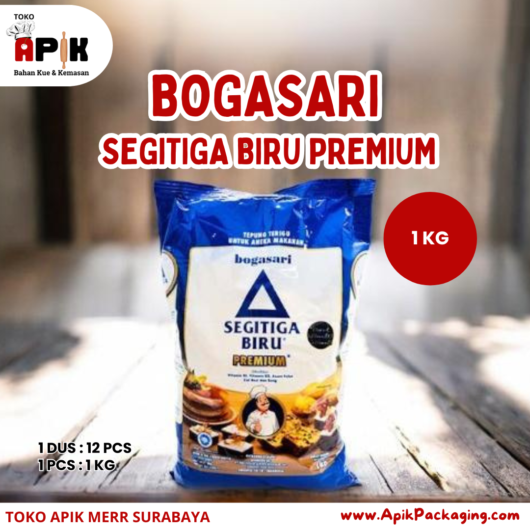 Bogasari Segitiga Biru Premium 1 Kg