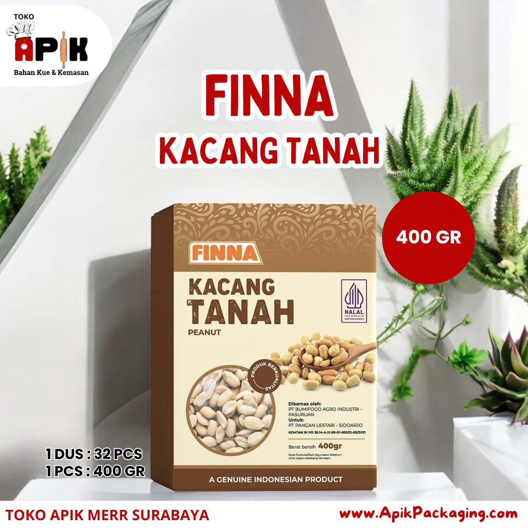 Finna Kacang Hijau 450 gram / Kacang Tanah 400 gram