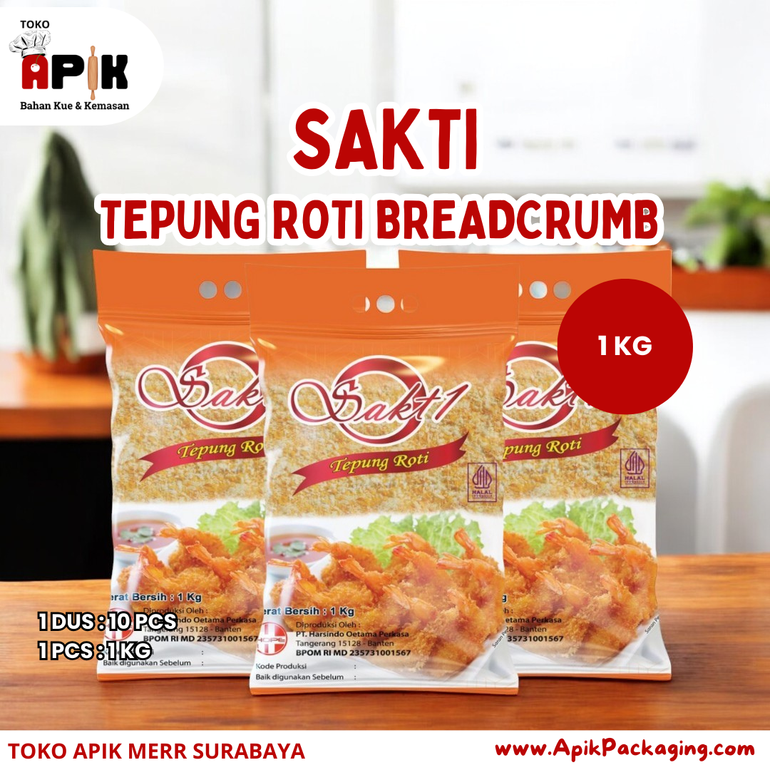 Sakti Tepung Roti Breadcrumb 1 Kg