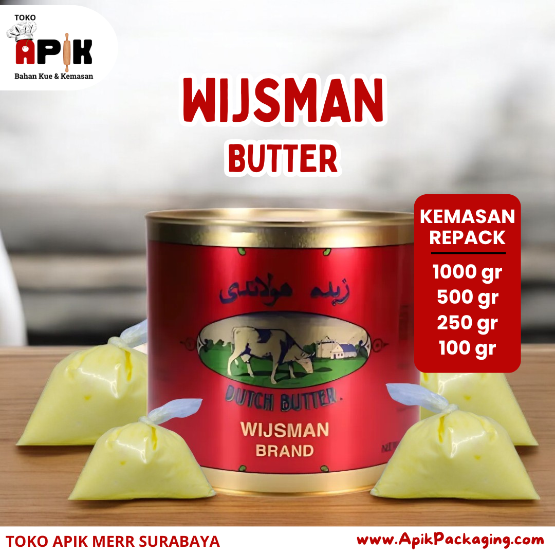 Wijsman Butter 1000 gram / 500 gram / 250 gram / 100 gram