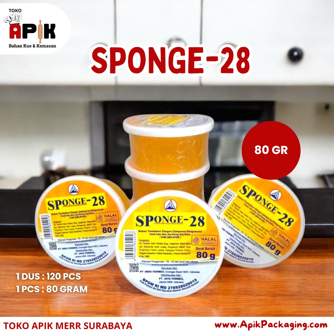 SPONGE-28 1000 gram / 80 gram