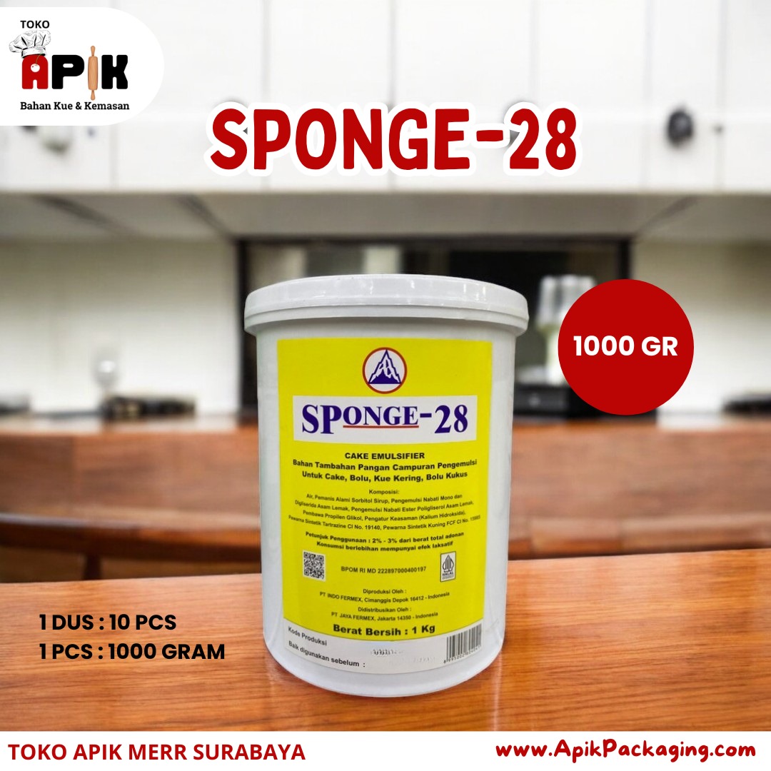 SPONGE-28 1000 gram / 80 gram