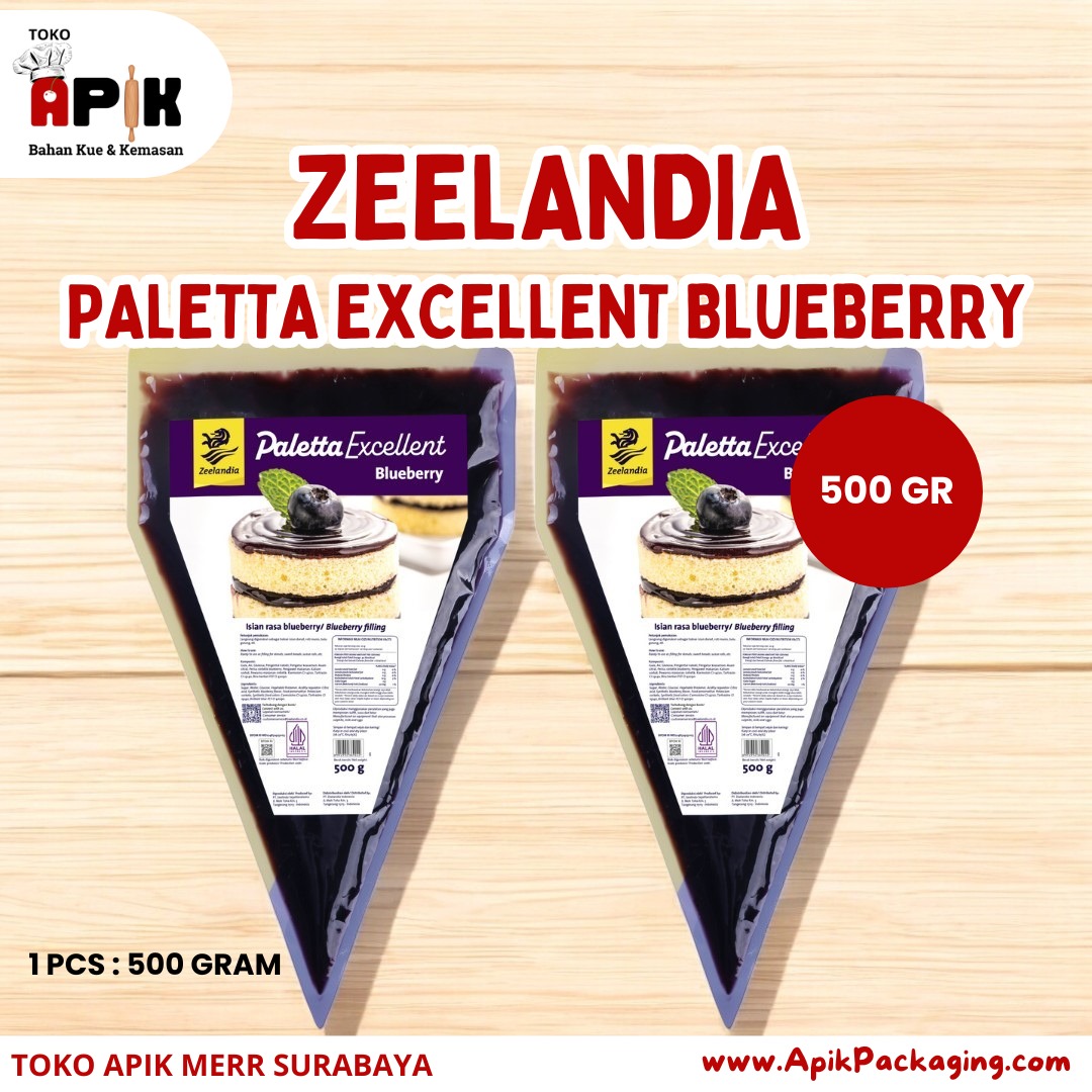 Zeelandia Paletta Excellent Blueberry 500 gram