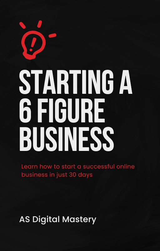 Starting a 6 figure business