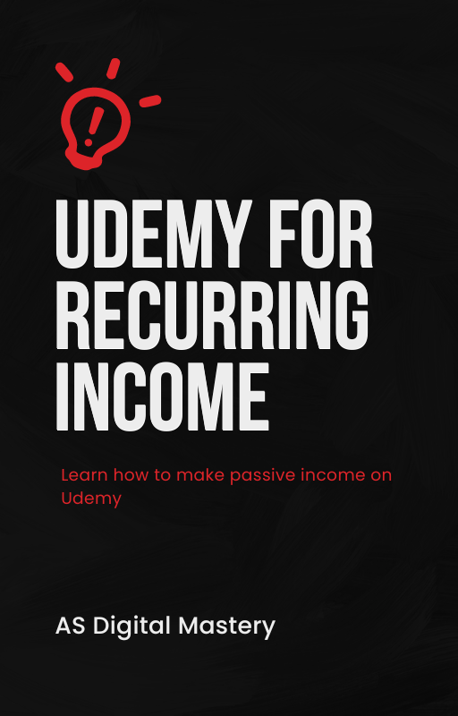Udemy for recurring income
