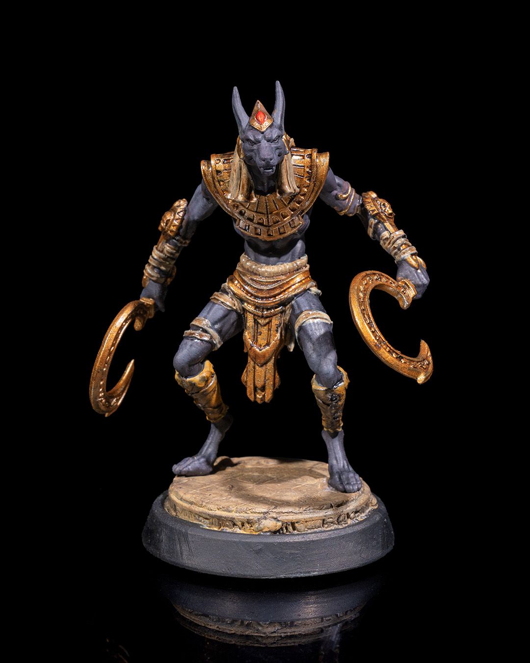 Sands of Time - Jackal Warrior with Scythe