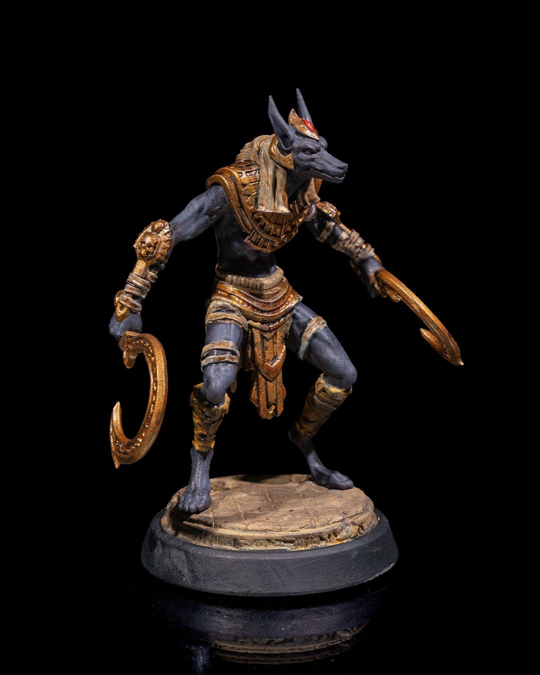 Sands of Time - Jackal Warrior with Scythe