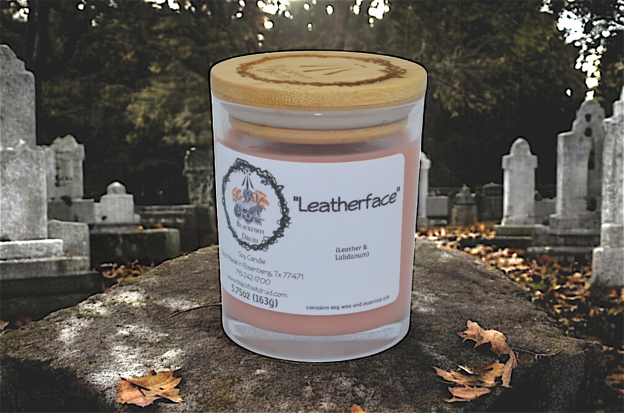 "Leatherface" Scented Candle
