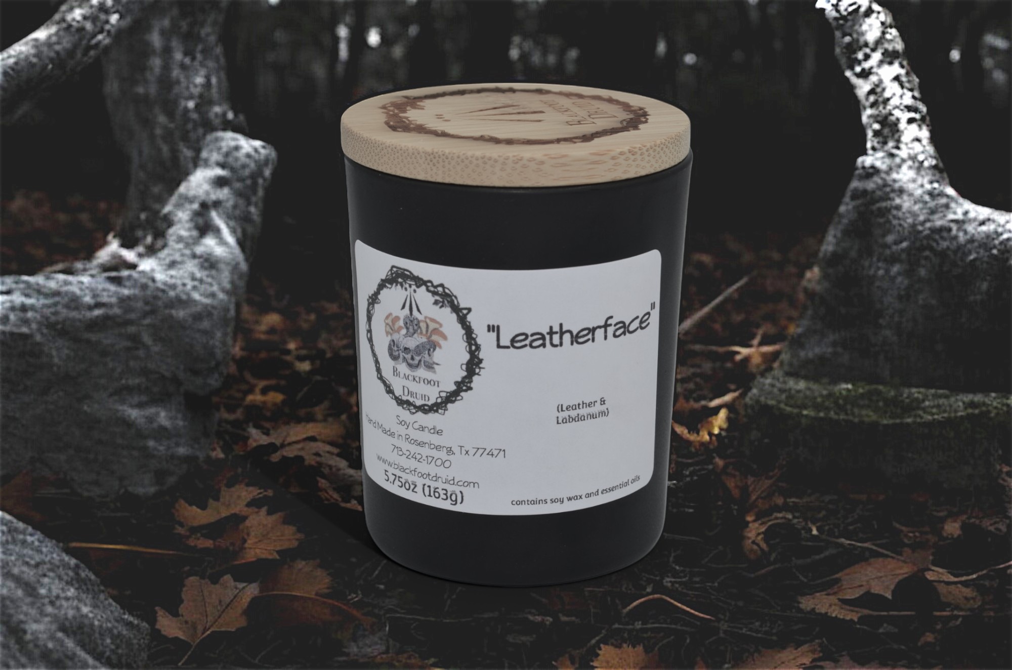 "Leatherface" Scented Candle