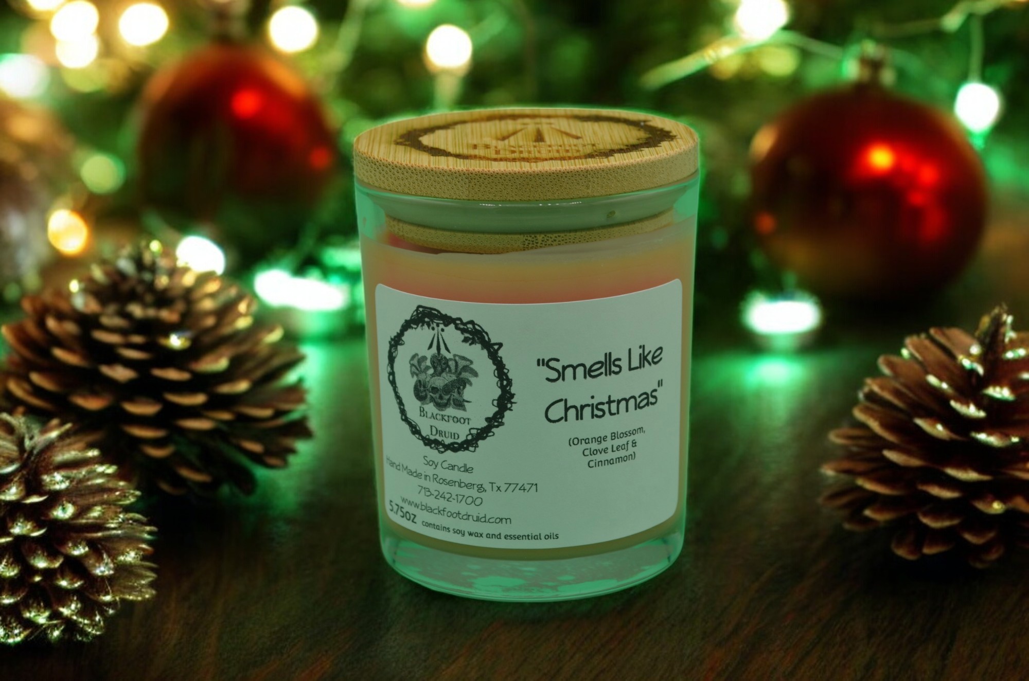 "Smells Like Christmas" Scented Candle
