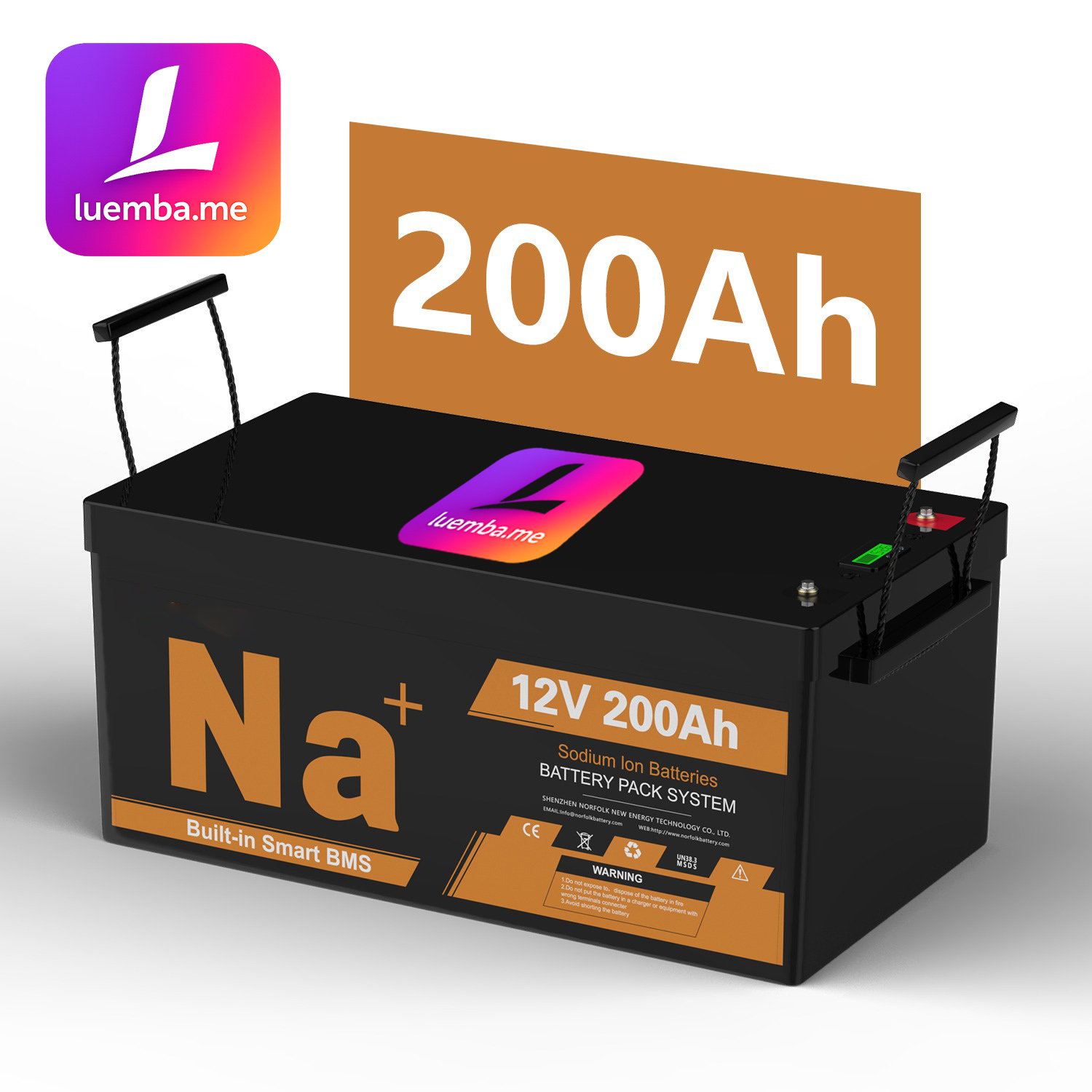 🔋 Batería de Sodio de Ciclo Profundo 24V 200Ah