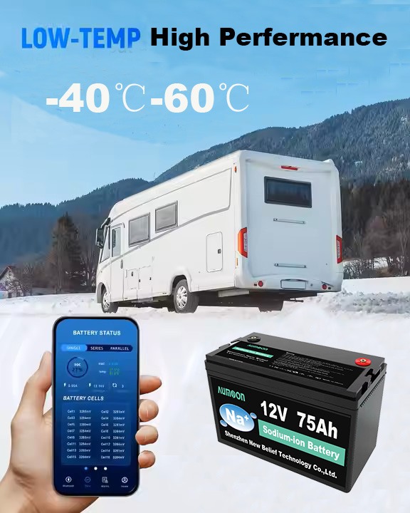 🔋 Batería de Sodio de Ciclo Profundo 24V 200Ah