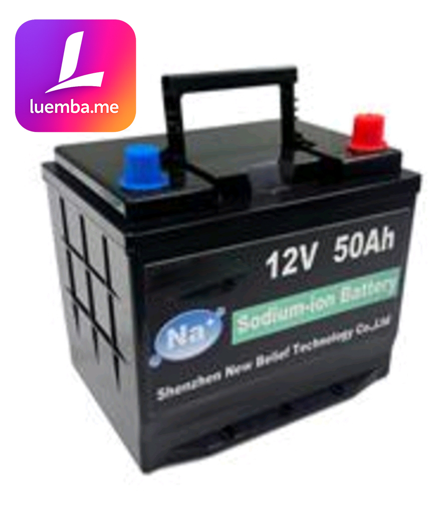🔋 Batería de Arranque de Sodio para Automóvil 12V 50Ah