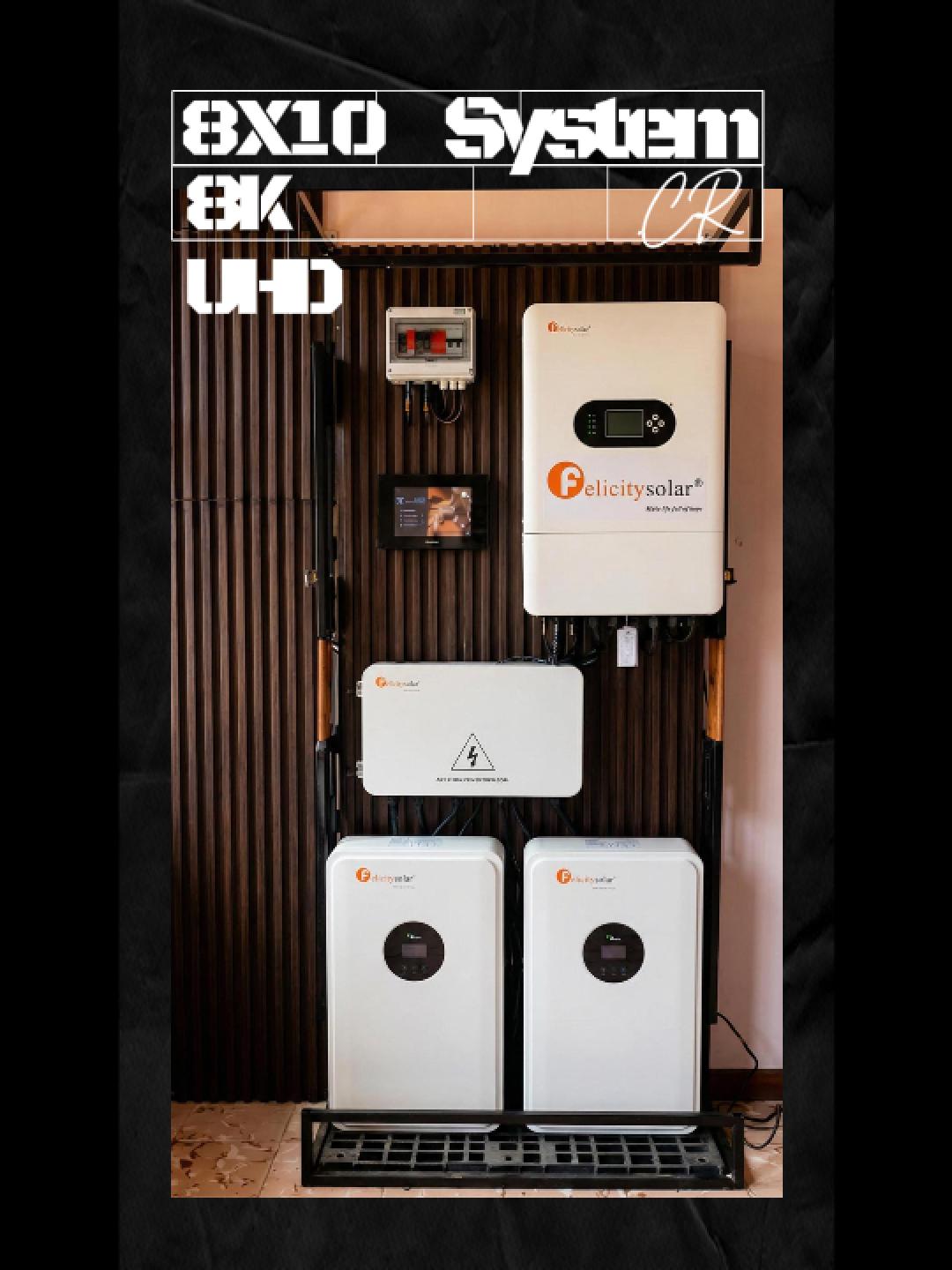 Inversor Solar 8kW en Costa Rica FELICITY SOLAR