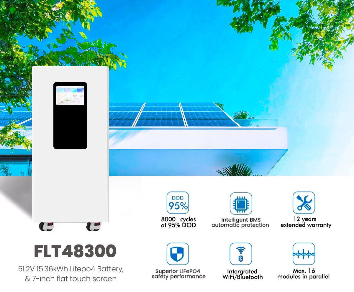 🔋 Batería de Litio Felicity Solar 15.34kWh 51.2V 300Ah