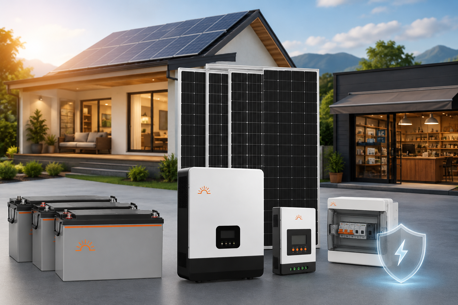 ☀️ Kit Solar SUNCORE 2K