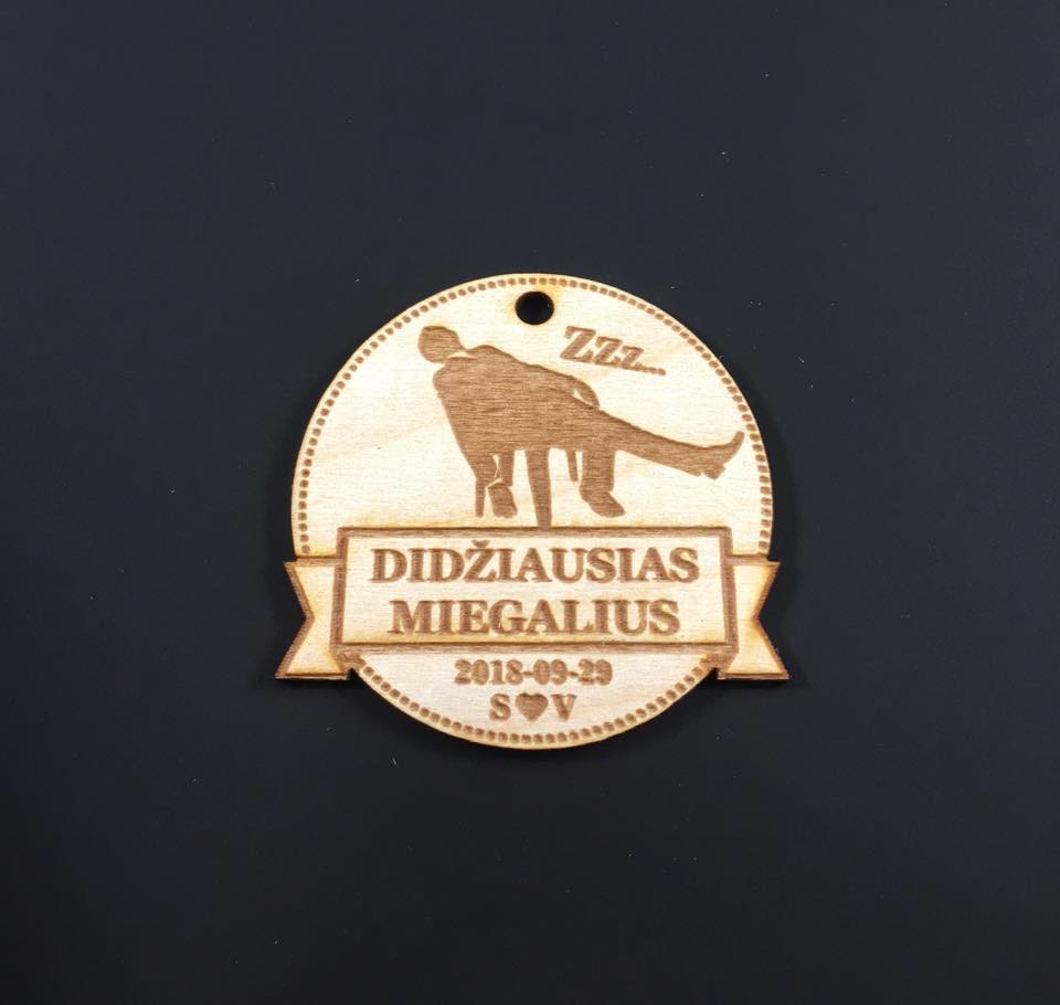 Vestuvių medalis Nr. 6