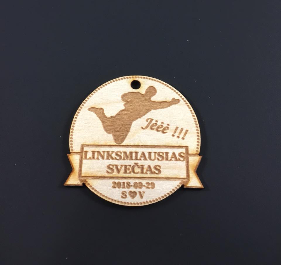 Vestuvių medalis Nr. 8