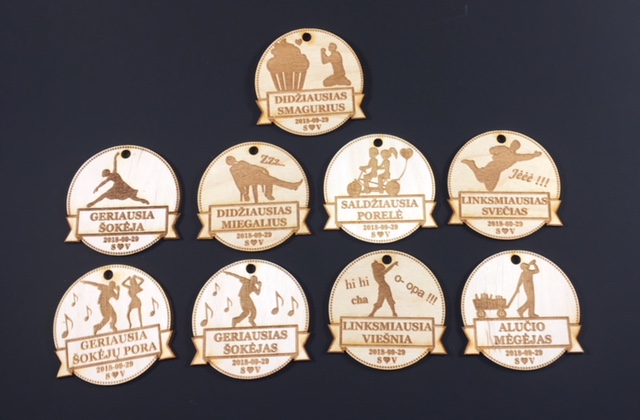 Vestuvių medalis Nr. 8