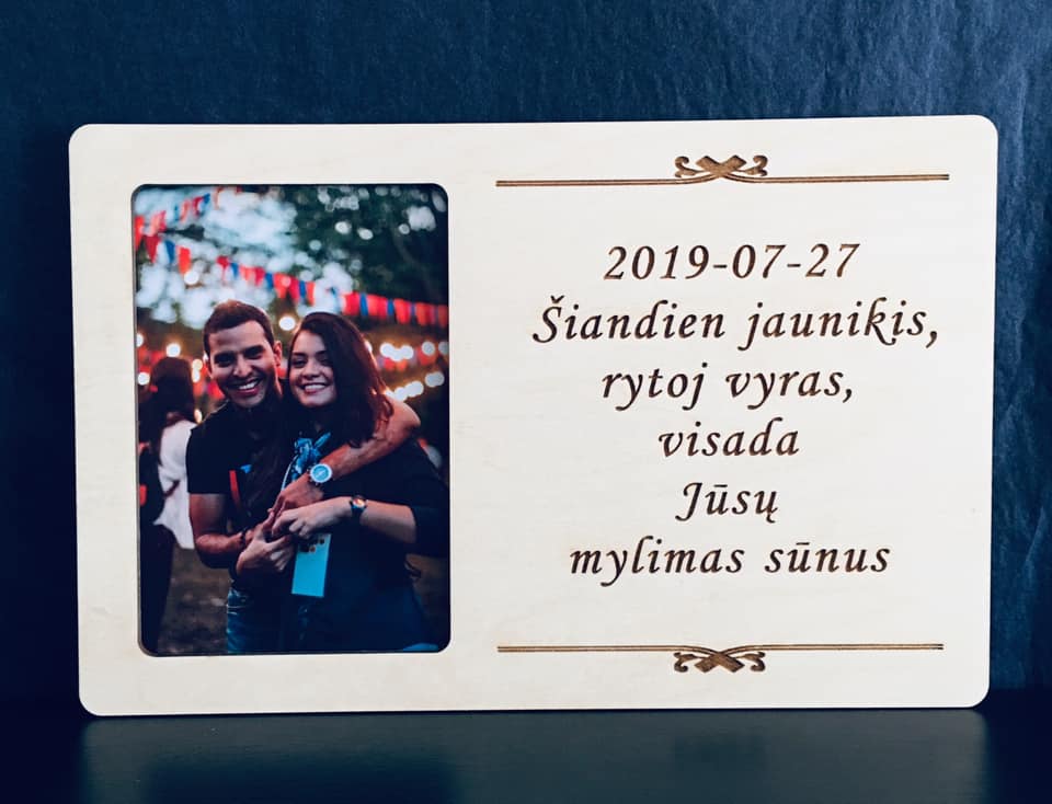 Vestuvinis Rėmelis Nr. 6