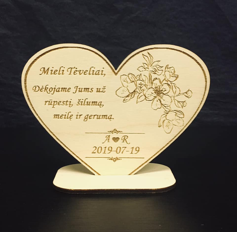 Vestuvinis rėmelis be foto Nr. 2