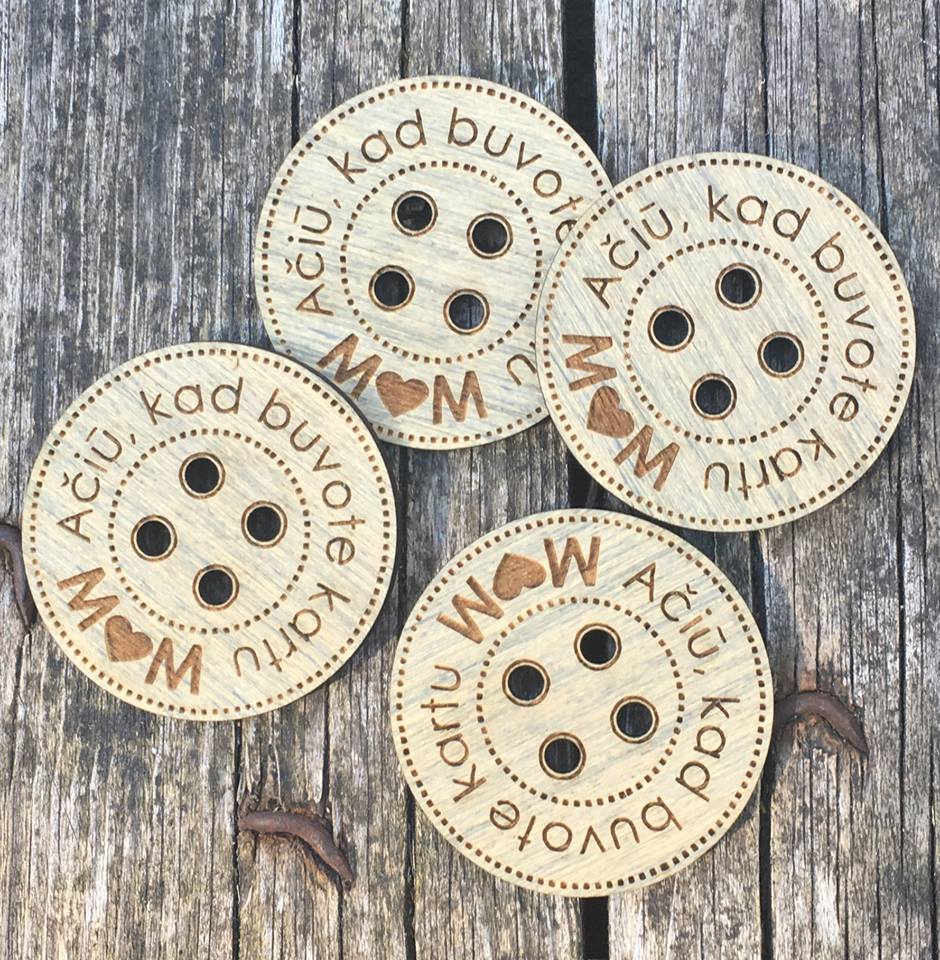 Vestuvinis guzikas Nr. 1