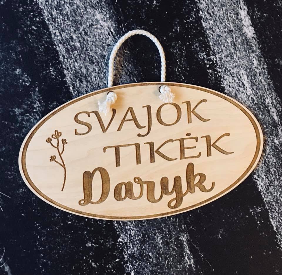 Lentelė su užrašu Nr. 9