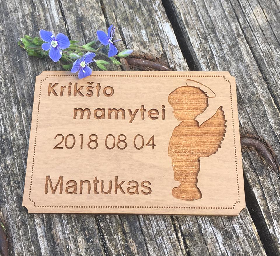 Krikštynų kvietimas Nr. 3