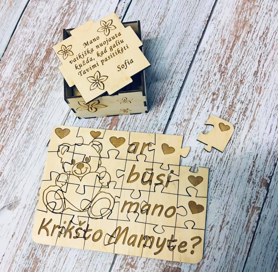 Krikštynų pūzlė Nr. 3