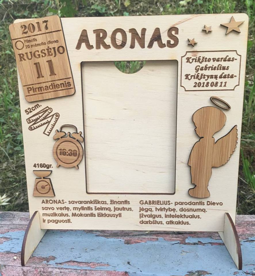 Krikštynų rėmelis Nr. 22 