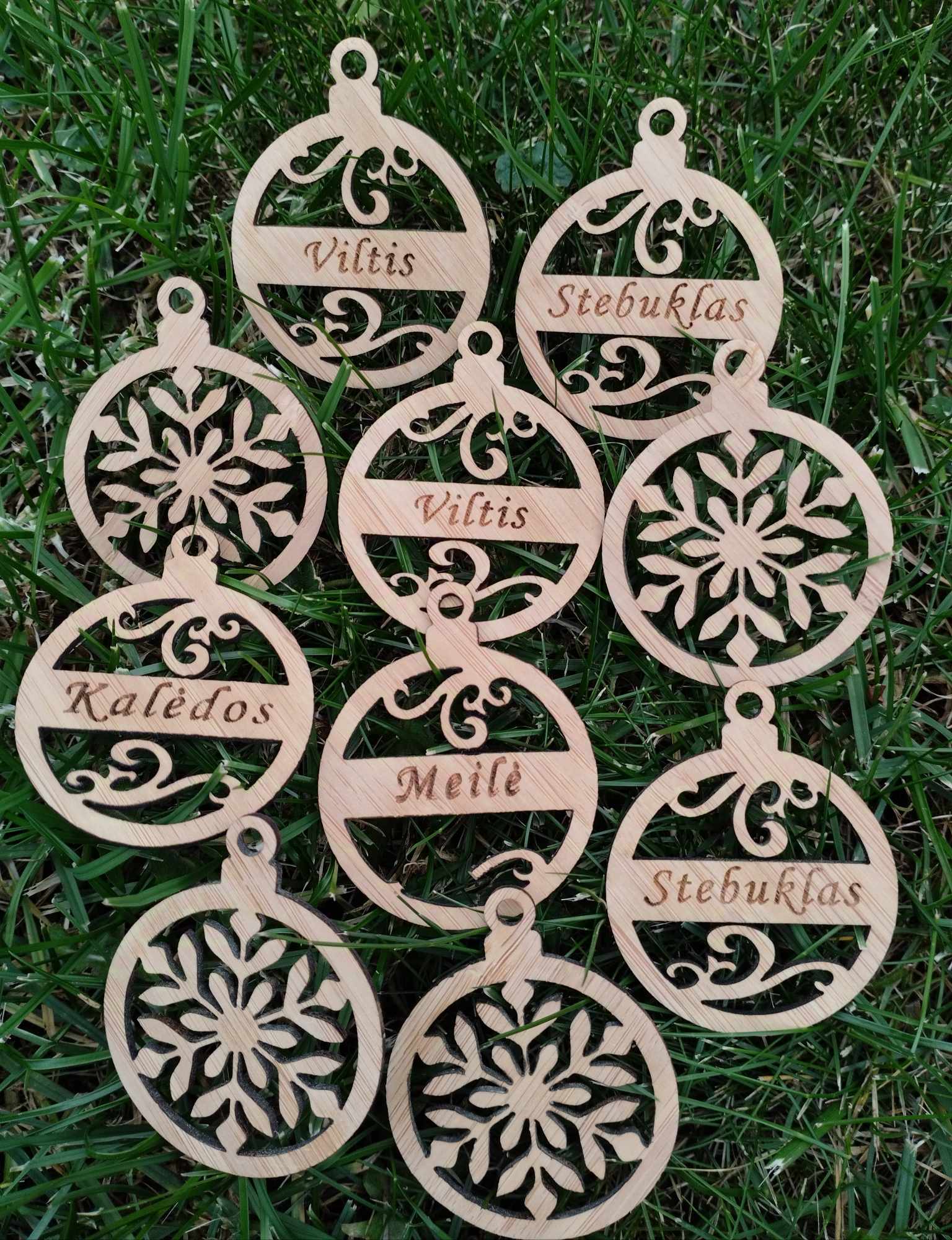 Kalėdiniai papuošimai Nr. 4