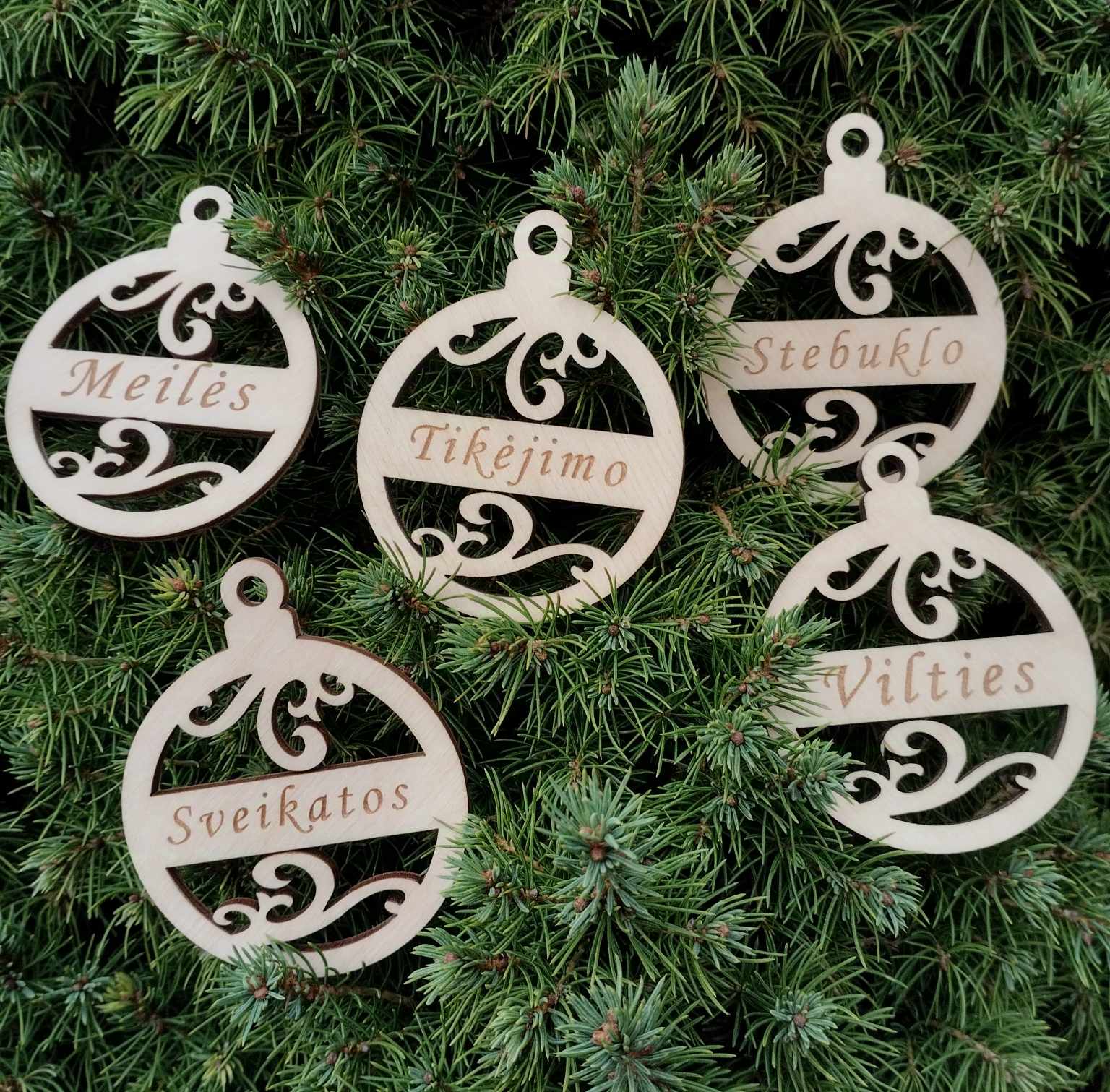 Kalėdiniai papuošimai Nr. 4