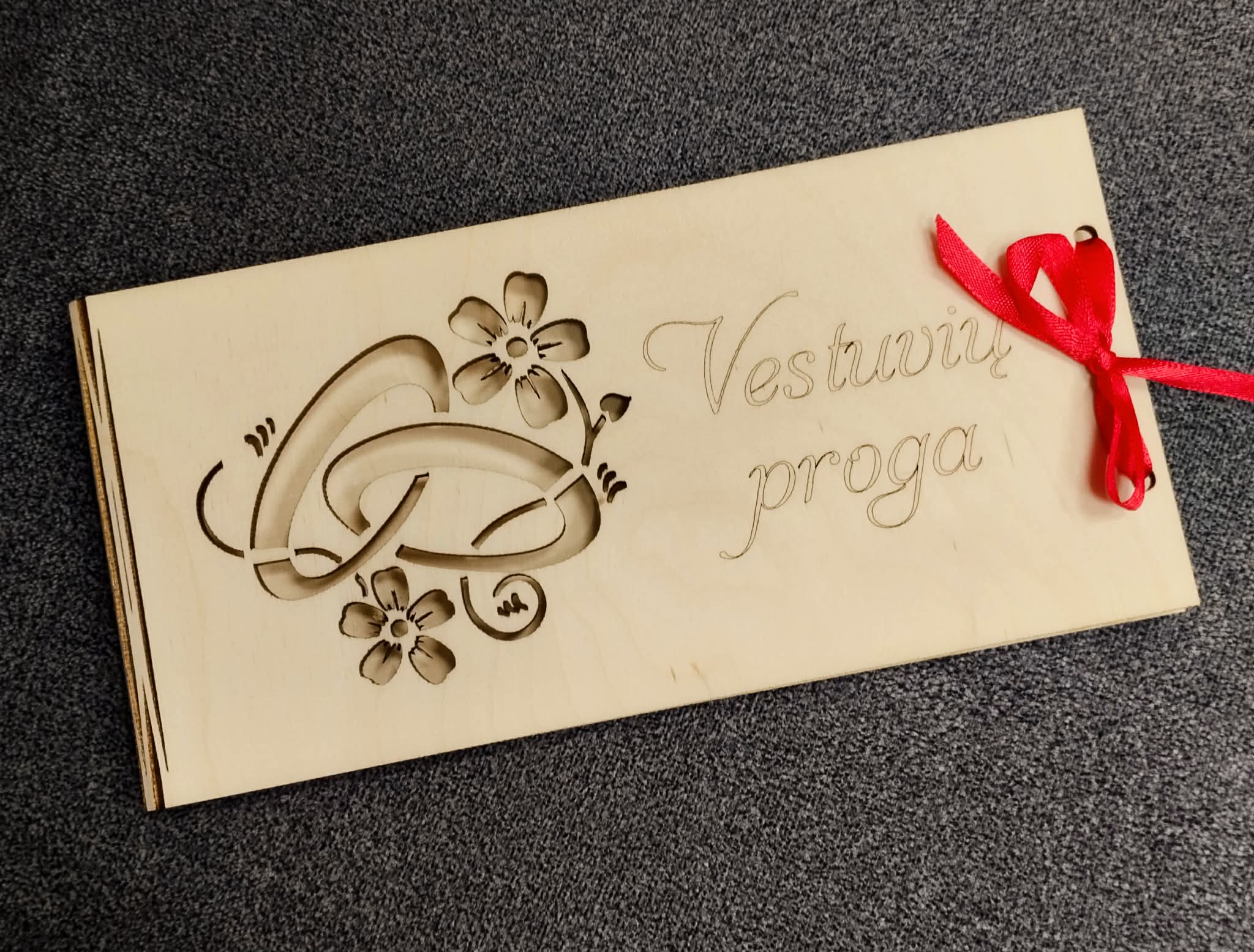 Medinis pinigų  vokelis Nr.4 