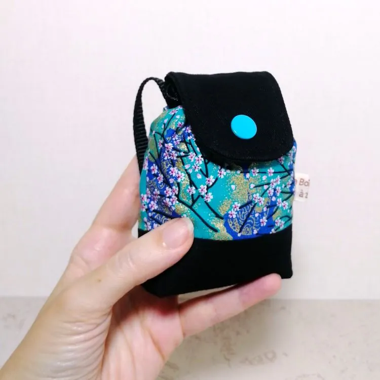 Mini-sac Kyoto bleu
