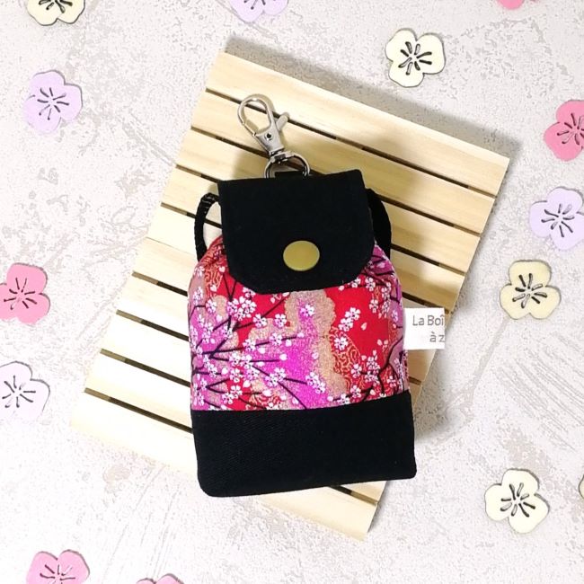 Mini-sac Kyoto rouge