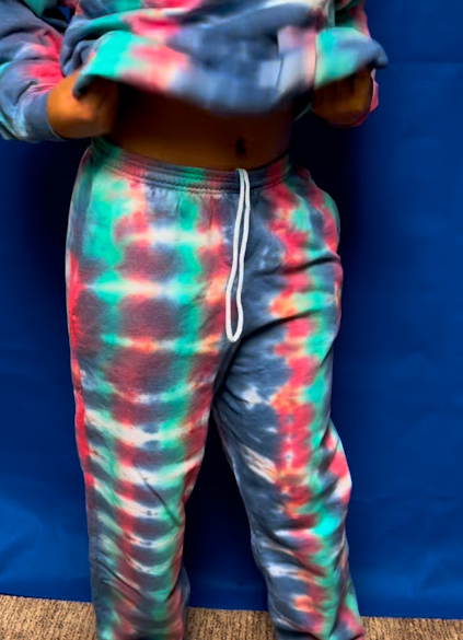 Vertical Pleat Sweatpants