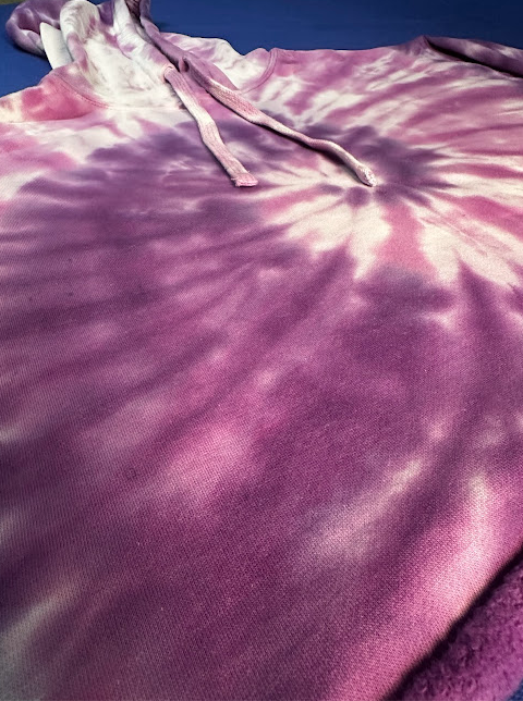  Spiral Cropped Hoodie