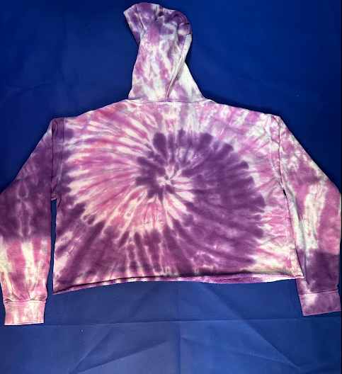  Spiral Cropped Hoodie