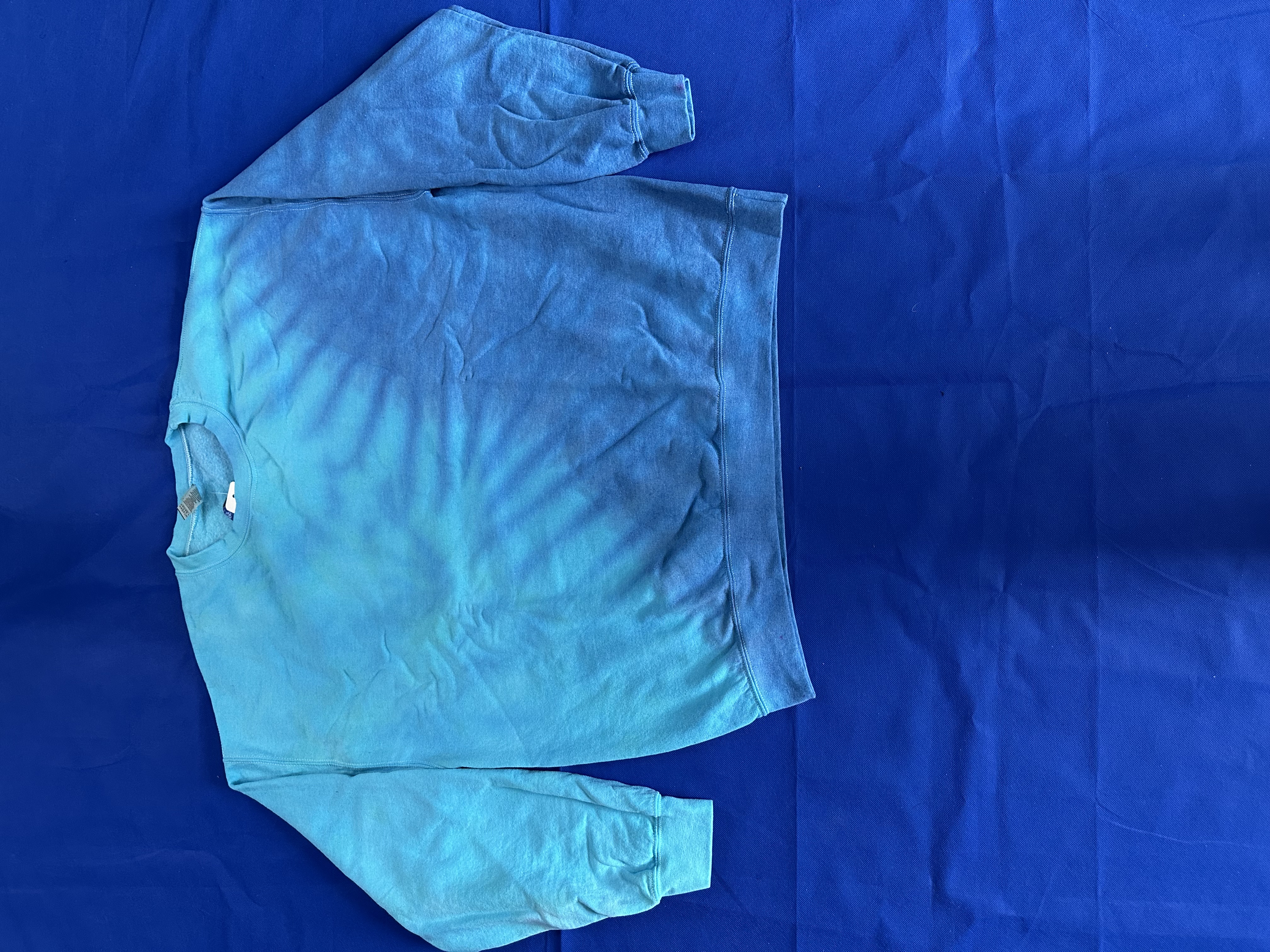 Two-Color Tie-Dye Sweatshirt