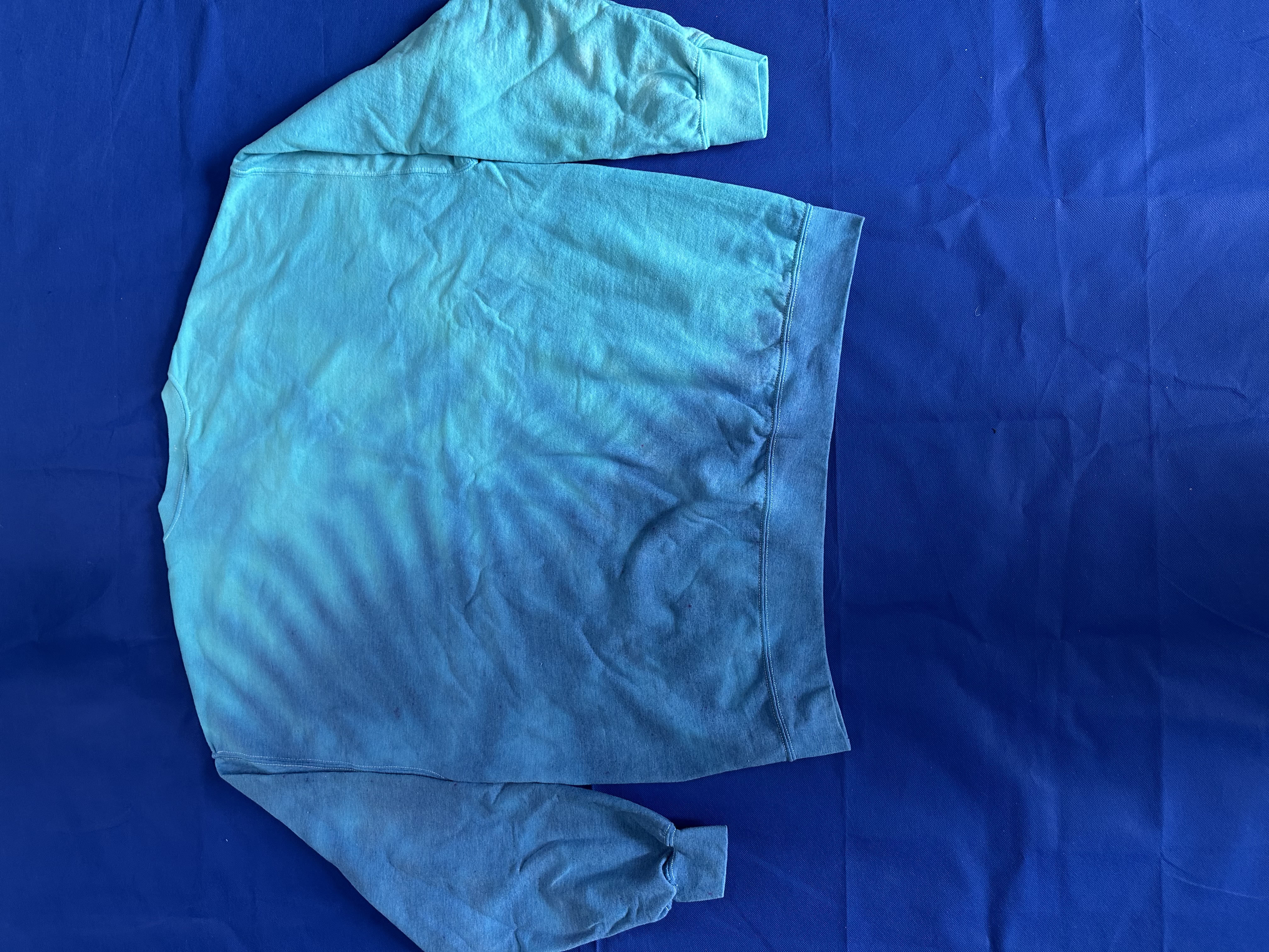 Two-Color Tie-Dye Sweatshirt