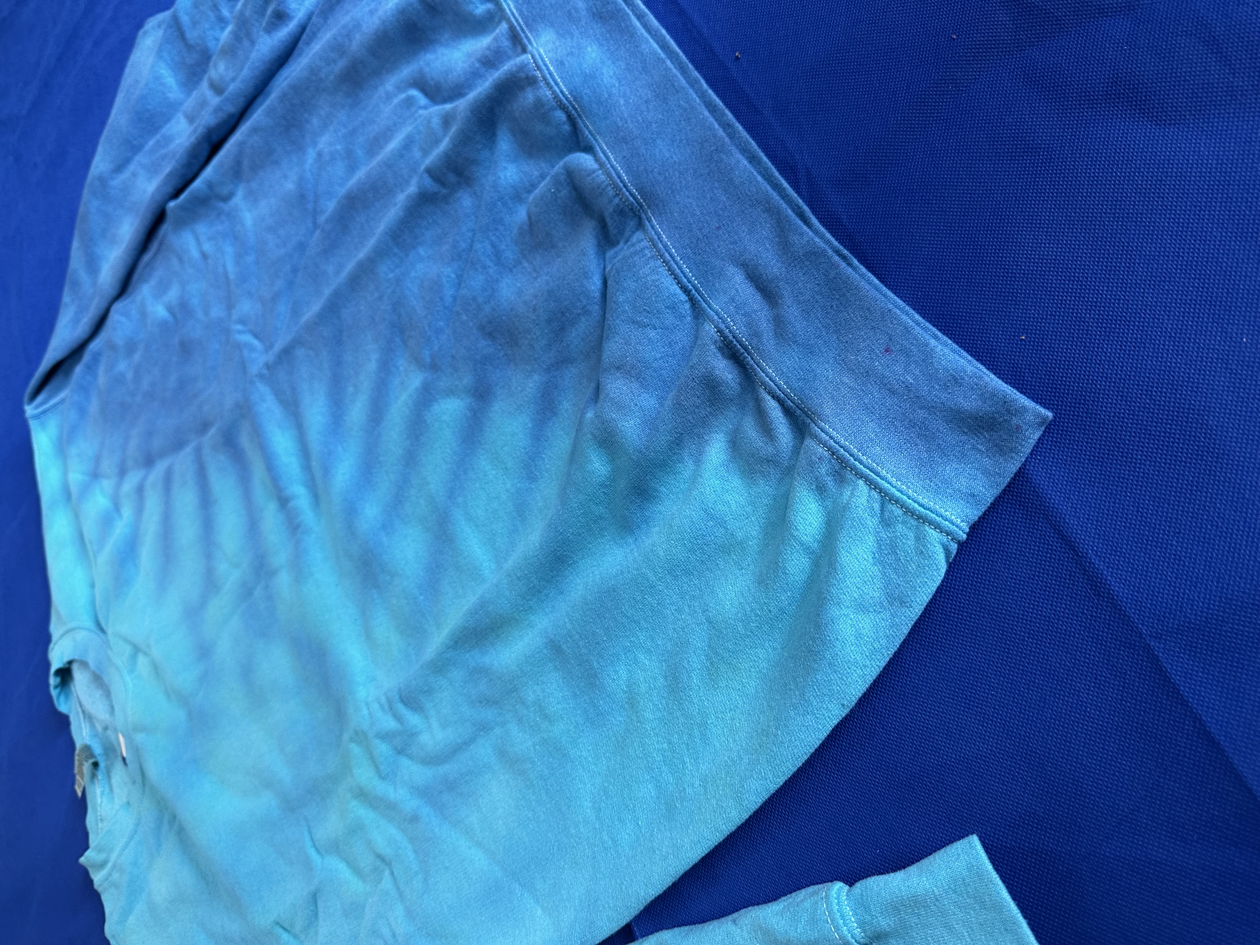 Two-Color Tie-Dye Sweatshirt