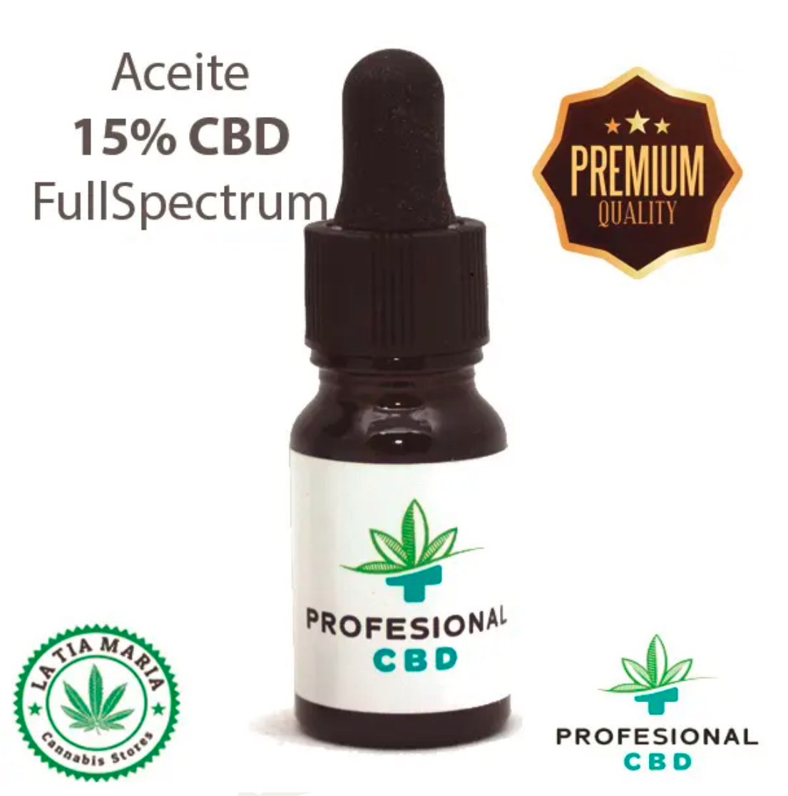 Aceite de CBD 15% FullSpectrum