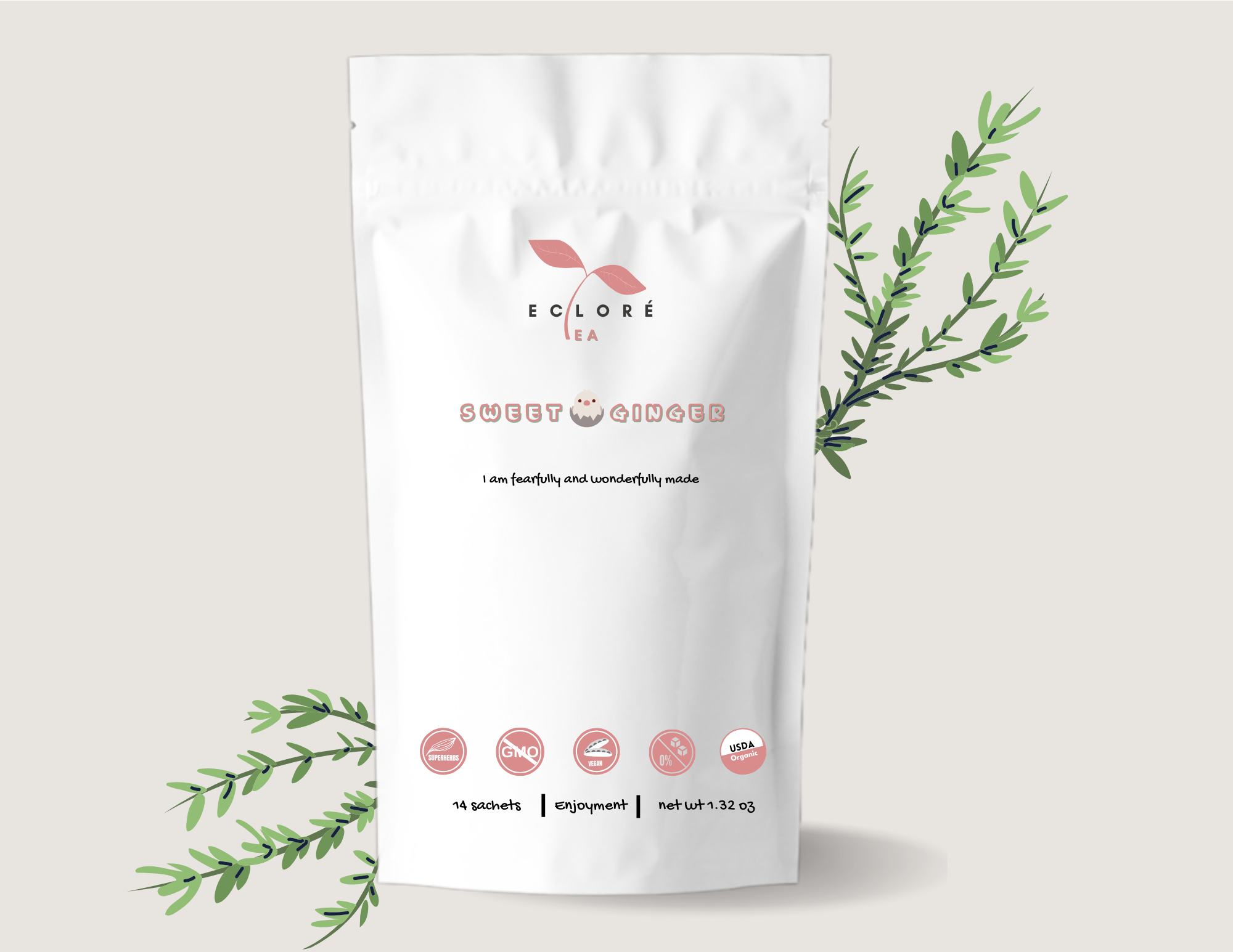 Ecloré Sweet Ginger Tea