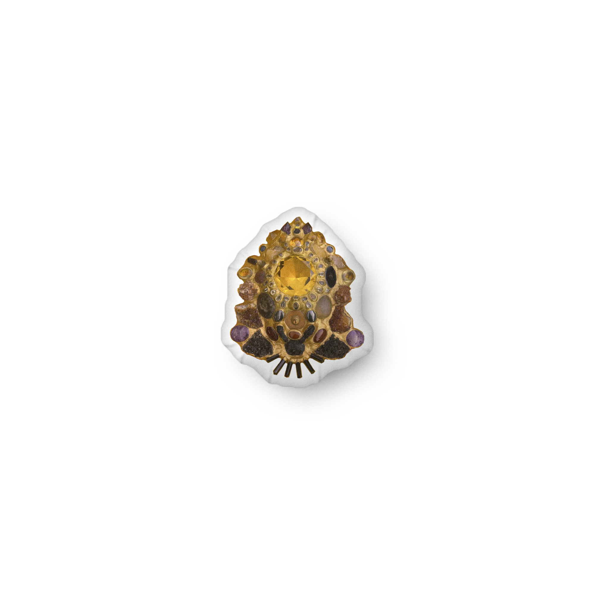 Solar Chakra - Custom-shaped pillow