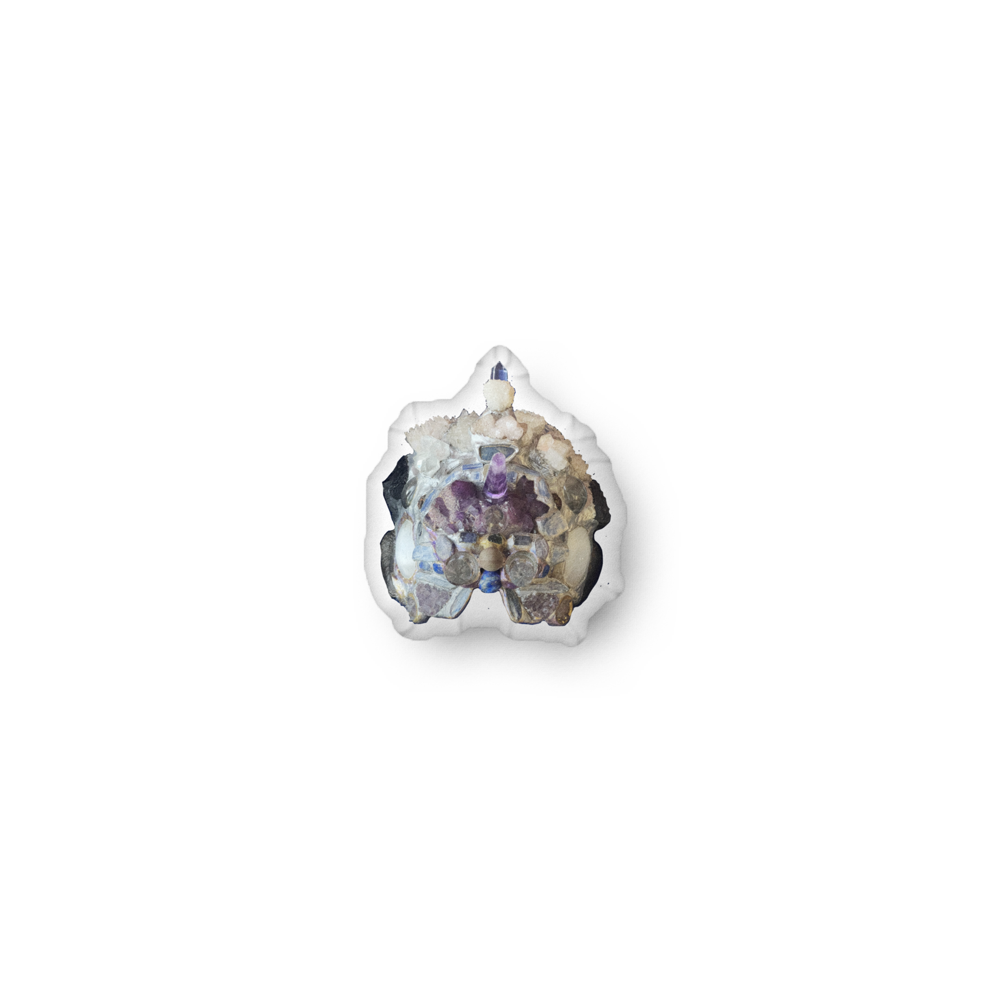 Crown Chakra - Custom-shaped pillow