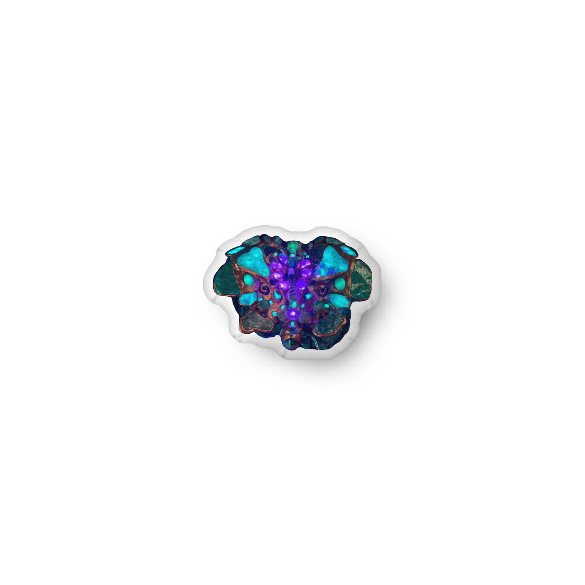 Heart Chakra - Custom-shaped pillow