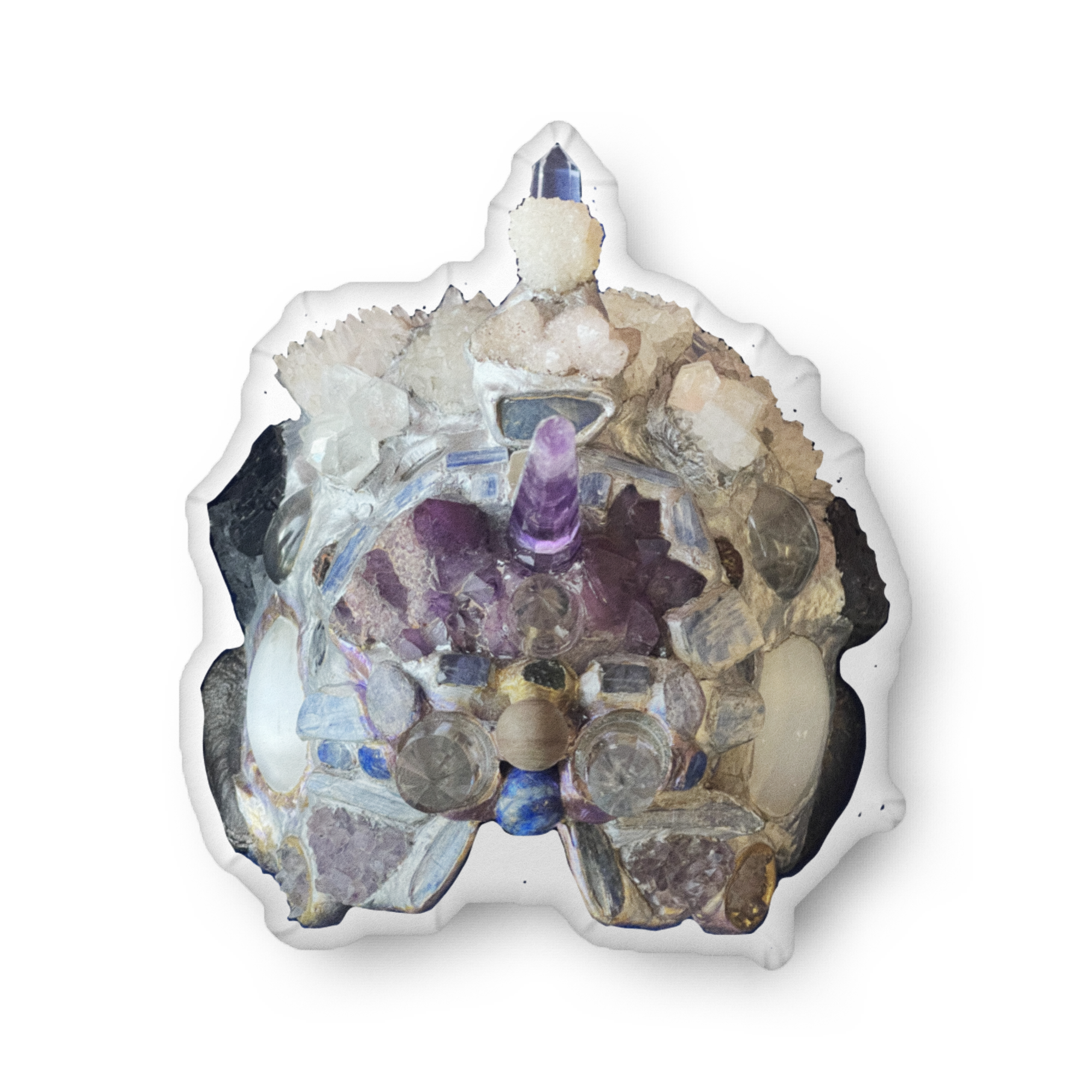 Crown Chakra - Custom-shaped pillow