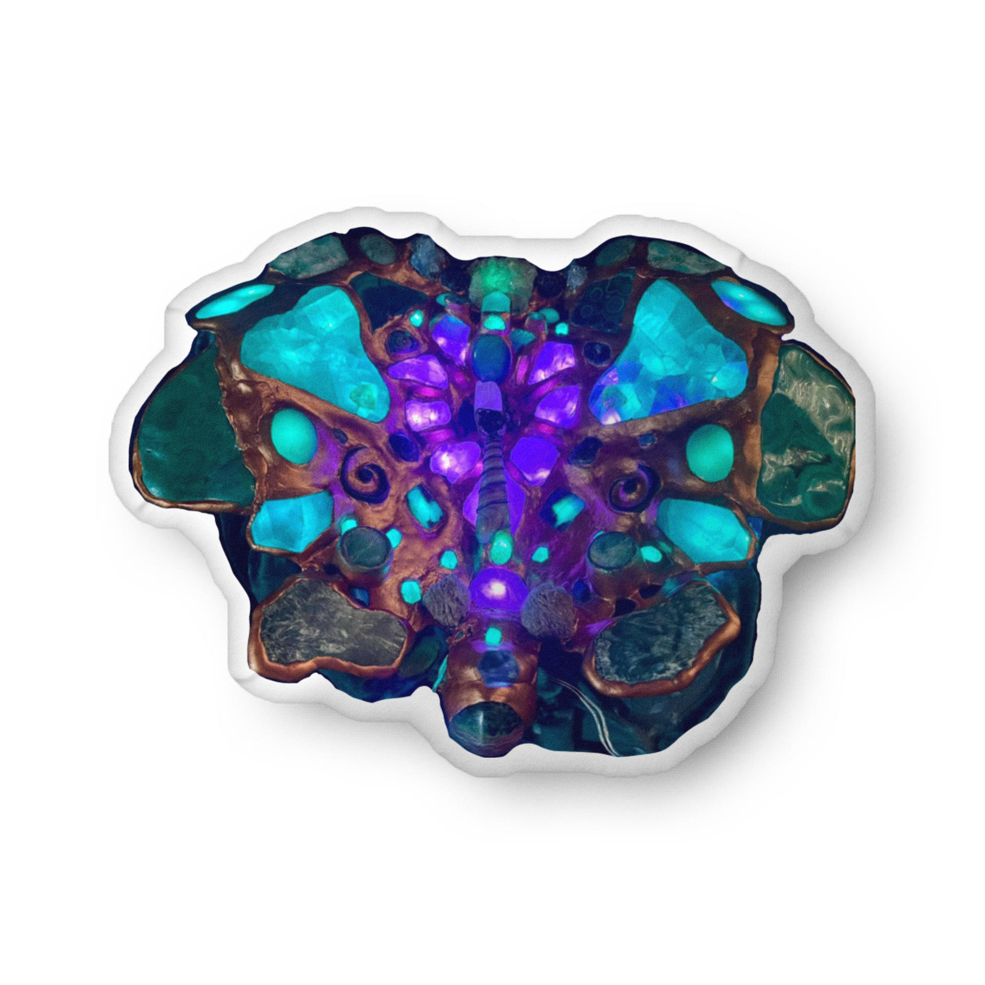 Heart Chakra - Custom-shaped pillow